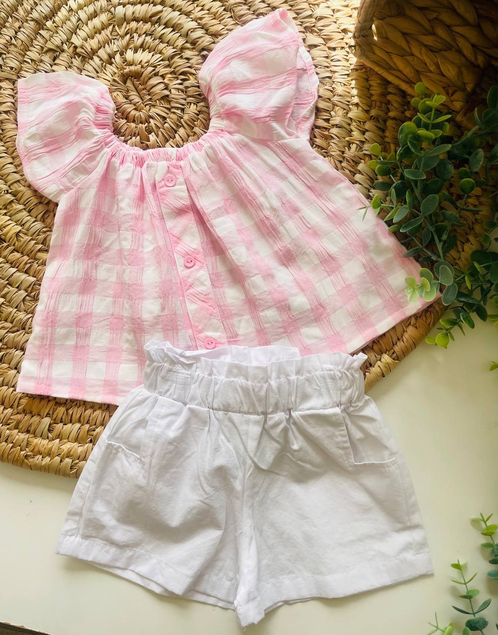 Pink / White Summer Set