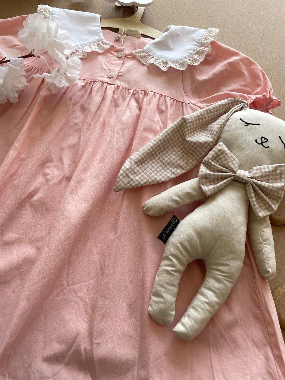 Pink Vintage Dress - La Farandole Paris
