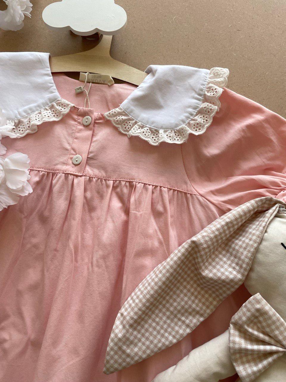 Pink Vintage Dress - La Farandole Paris