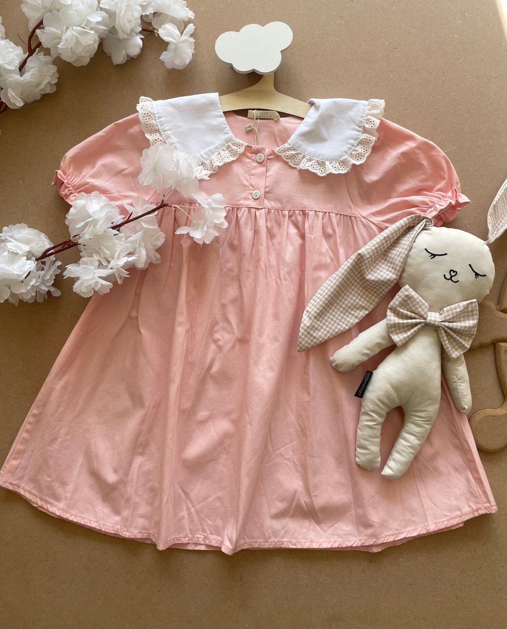 Pink Vintage Dress - La Farandole Paris