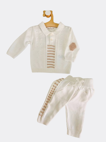 Off-White & Beige Set