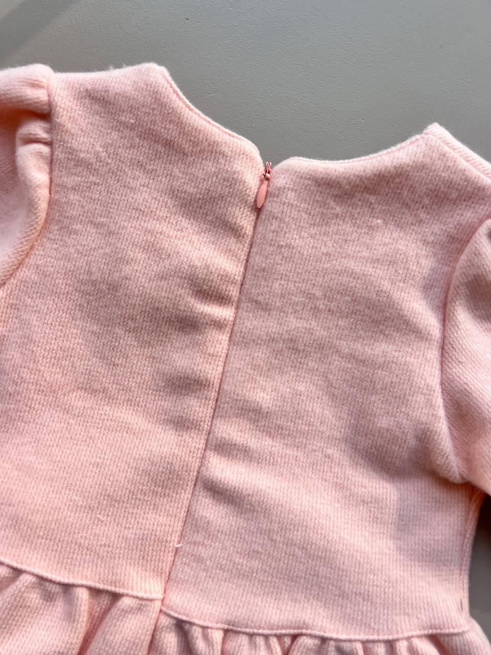 Pink Dress With Sac For Girls - La Farandole Paris