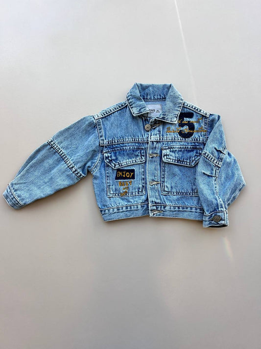 Blue Denim Harley Jeans Jacket