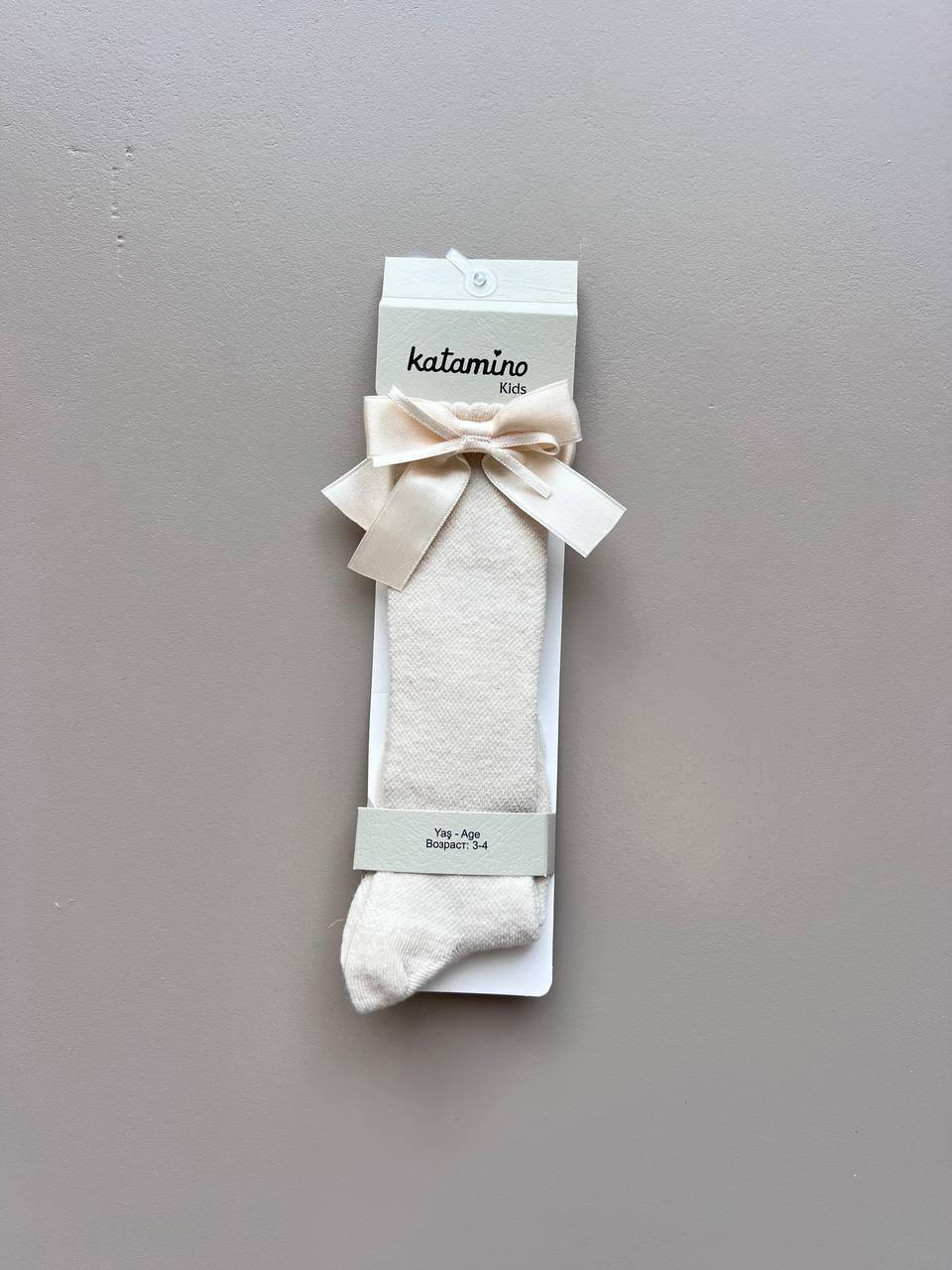 Socks With Large Ruban - La Farandole Paris