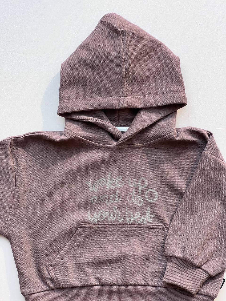 Brown Oversized Hoodie - La Farandole Paris