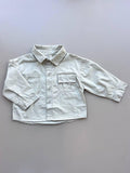 Beige Jeans Shirt Relaxed - La Farandole Paris