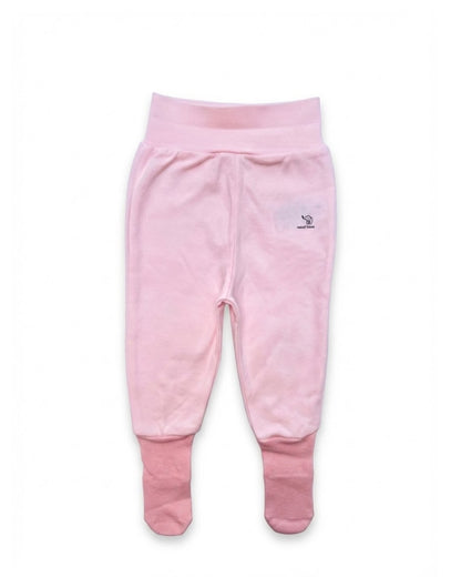 Nœud Blanc™ Organic Cotton High Waist Footed Pants