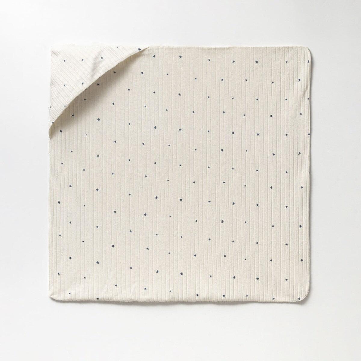Stars Soft Velvet Hooded Blanket - La Farandole Paris